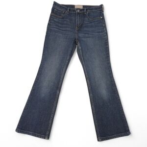 Everlane Cropped Flare Jeans in Med Wash